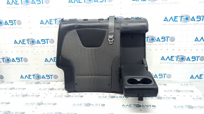 Rear seat backrest, 2nd row, right, Kia Niro 23-24 HEV, combined, black, with belt, with armrest, dents