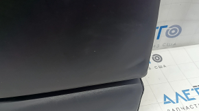 Rear seat backrest, 2nd row, right, Kia Niro 23-24 HEV, combined, black, with belt, with armrest, dents