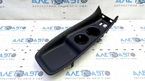 Toyota Prius 16-18 center console trim with cup holders, black, with scratches
