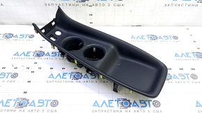 Toyota Prius 16-18 center console trim with cup holders, black, with scratches