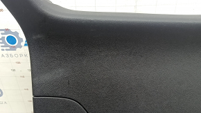 BMW X3 G01 18-21 black lower trunk door trim with plugs, scratches, worn
