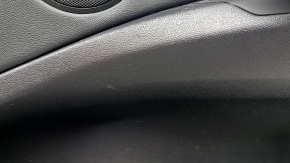 Front right door trim panel BMW X3 G01 18-21 black leatherette, black armrest, wood insert Var.poplar, gray, with handle, scratches