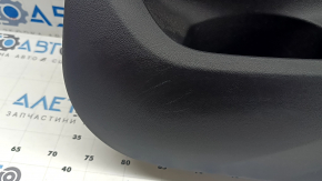 Front right door trim panel BMW X3 G01 18-21 black leatherette, black armrest, wood insert Var.poplar, gray, with handle, scratches