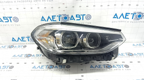 BMW X3 G01 18-21 Halogen+LED Front Right Headlight Assembly, with Mount, Scratches