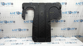 Mercedes C-class W205 300/350e/350h 15-18 AWD rear engine guard, cracks, missing fragment