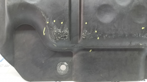 Mercedes C-class W205 300/350e/350h 15-18 AWD rear engine guard, cracks, missing fragment