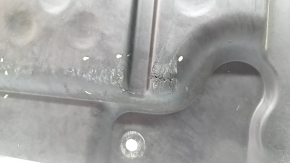 Mercedes C-class W205 300/350e/350h 15-18 AWD rear engine guard, cracks, missing fragment