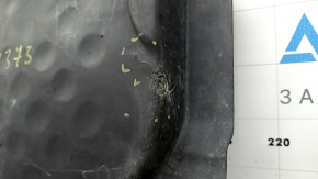 Mercedes C-class W205 300/350e/350h 15-18 AWD rear engine guard, cracks, missing fragment