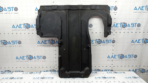 Mercedes C-class W205 300/350e/350h 15-18 AWD rear engine guard, cracks, missing fragment