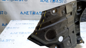Front right fender liner for Toyota Prius 50 16-18, missing fragment, torn fasteners