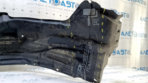 Front right fender liner for Toyota Prius 50 16-18, missing fragment, torn fasteners