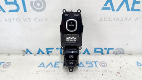 Volvo XC90 16-19 start/stop button with drive mode selection, scratches, needs cleaning