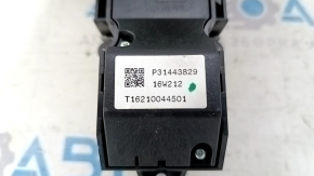 Volvo XC90 16-19 start/stop button with drive mode selection, scratches, needs cleaning