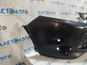 Bare front bumper Nissan Rogue Sport 17-19 without washers, for parking sensors