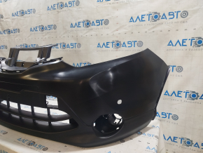 Bare front bumper Nissan Rogue Sport 17-19 without washers, for parking sensors