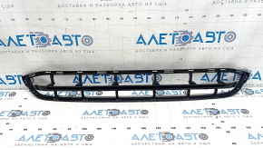 BMW X3 G01 18-21 front bumper lower grille without radar, gloss black, broken mount, sand