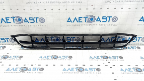 BMW X3 G01 18-21 front bumper lower grille without radar, gloss black, broken mount, sand