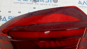 BMW X3 G01 18-21 LED outer fender light, left, broken glass, cracks, scratches