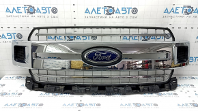 Ford F150 15-20 radiator grille assembly with emblem and hardware