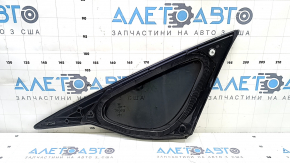 Rear left window, blind glass, Honda Accord 18-22, chrome, scratches on chrome