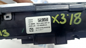 BMW X3 G01 18-21 center console button block for parking sensors and hill descent control, scratches