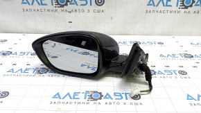 Left side mirror assembly for Honda Accord 18-22, 8 pins, BSM, heated, turn signal, graphite