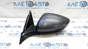 Left side mirror assembly for Honda Accord 18-22, 8 pins, BSM, heated, turn signal, graphite