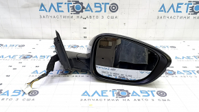 Right side mirror assembly for Honda Accord 18-22, 12-pin, BSM, heated, turn signal, graphite