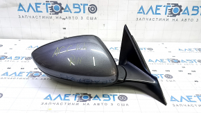 Right side mirror assembly for Honda Accord 18-22, 12-pin, BSM, heated, turn signal, graphite