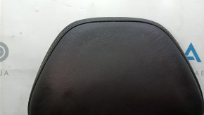 Right rear seat, 3rd row, Volvo XC90 16-23, black leather, nappa, perforation, dented, rust, without lining, dry cleanable