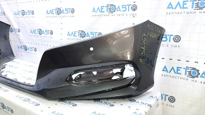 Bare front bumper for Honda Accord 18-20 with parking sensors, graphite, scratches