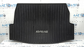 Toyota Rav4 trunk mat 19-24 black rubber, scratches