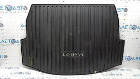 Toyota Rav4 trunk mat 19-24 black rubber, scratches