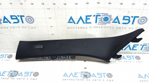 BMW X3 G01 18-21 black upper left front pillar trim, with plug, scratches