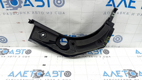 BMW X3 G01 18-21 black, scratched front pillar trim, lower left