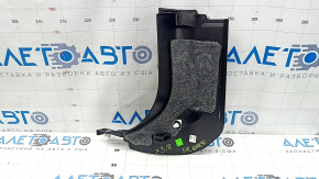 BMW X3 G01 18-21 black, scratched, front lower right pillar trim