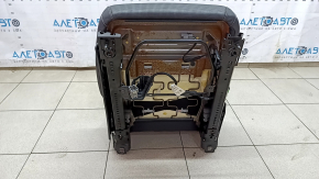 Right rear seat for Volvo XC90 16-23, heated, black nappa leather, perforated, heated, for 3 rows, scratches, dry-cleanable