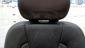 Left rear seat for Volvo XC90 16-23, heated, black nappa leather, perforated, heated, for 3 rows, scratches, dented, dry-cleanable