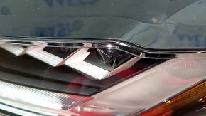 Left front headlight assembly Polestar 2 21-25 code: JB11 and JB13 Full LED, DRL, sand, scratches