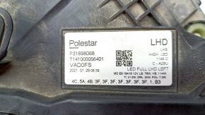 Left front headlight assembly Polestar 2 21-25 code: JB11 and JB13 Full LED, DRL, sand, scratches