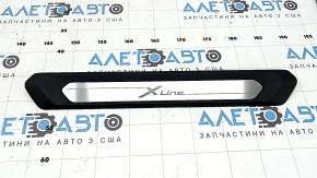 Outer front right door sill trim BMW X3 G01 18-21 chrome, X-LINE, corrosion, scratches