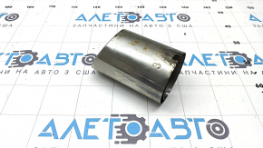 Right exhaust tip for Toyota Rav4 19-25 chrome, Hybrid LE, LE