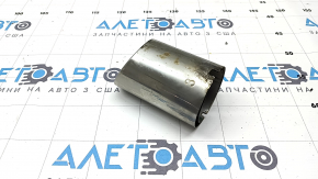 Left exhaust tip for Toyota Rav4 19-25 chrome, Hybrid LE, LE
