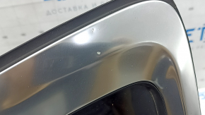 Rear left window with tinted glass for BMW X3 G01 18-21 with chrome molding, torn seal, scratches, dents