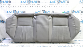 Rear seats, 2nd row, lower part, Honda Accord 19-22, gray leather, heated, dry cleanable, wrinkled
