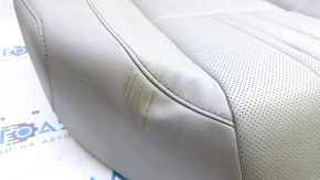 Rear seats, 2nd row, lower part, Honda Accord 19-22, gray leather, heated, dry cleanable, wrinkled