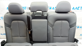 Rear seats, 2nd row, Polestar 2 21-25, gray cloth, heated, with wiring, for cleaning