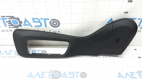 BMW X3 G01 18-21 right passenger seat trim panel, black, 2 parts, scratches