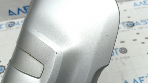 Lower rear bumper trim BMW X3 G01 18-21 gray, without towbar, scratches, crack in mount