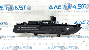 Left trunk curtain guide for BMW X3 G01 18-21, black, scratches, worn